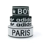 Heavy Heavy Weight Elastic Rib Knit Cuff Waistband Fabric Trim Custom Elastic Waistband Woven