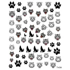 Design Stickers Nails Nail Sticker Mix Design 3D Self-adhesive Cute Stickers Nails Art Animal DIY Nail Art Sticker
