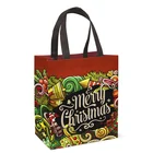 Hot Sale Christmas Bags For Gifts Recycle Non Woven Laminated Bag