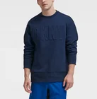 Embossed Sweatshirt 2021Casual Clothing Custom Embossed Sweatshirt Men Pullover Hoodies Long Sleeve Rhinestone Hoodie