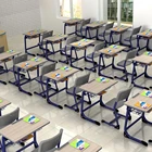 School And Chair School Desk And Chair Hot Sale Comfortable University School Furniture Desk And Chair