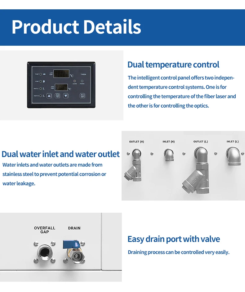 Industrial Water Chiller, 2000W, 220V, 18KW~4000KW - detail 10