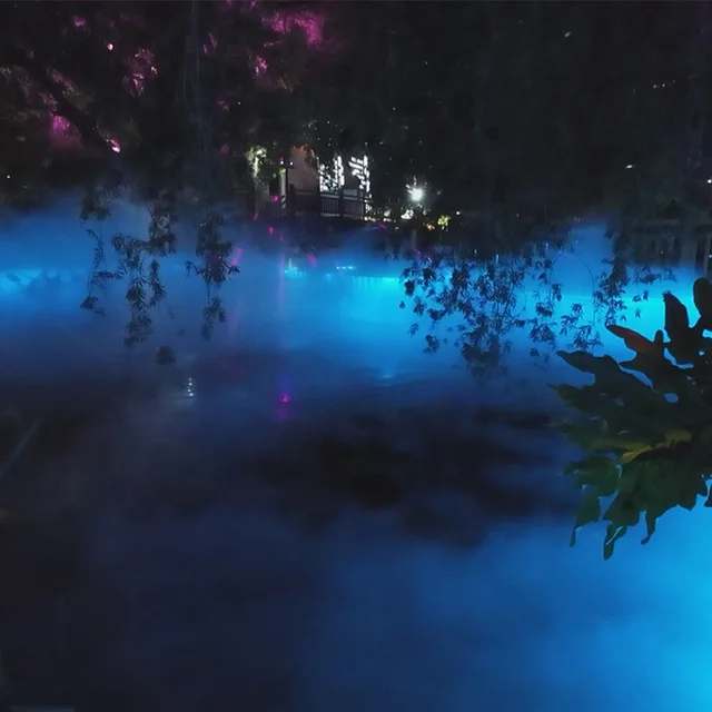 Artwatershow Led Light Laser Mist Fountain Tour Spot Mist Fog Fountain Machine