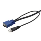 Vga 2-In-1 USB KVM Cables KVM VGA 15 Pin Male To Male Cable For Keyboard And Mouse