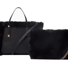 Leather Bag For Women Women Sac A Main 2020 High Quality Faux Fur Leather Tote Hand Bag For Women