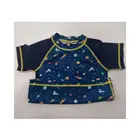 Summer T Shirt Hot Sale Custom Made Round Neck Color Matching Pure Polyester Children'S Summer T Shirt