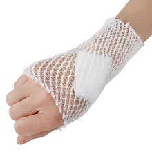 Elastic tubular net bandage medical net stockinette bandage stretch net bandage