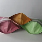 Food Packaging Stand Ziplock Bags Food Grade Stand Up Ziplock Mylar Packaging Granola Bag With Custom Own Logo