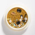 Nail Decorative Nail 2020 Hot Sale 3d Eco Friendly Diy Metallic Nail Art Sticker Decoration Set