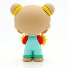 Custom Toys Custom 3D Soft PVC Rubber Cartoon Cute Anime Girls Figure Toys Rubber Anime Girls Figurine
