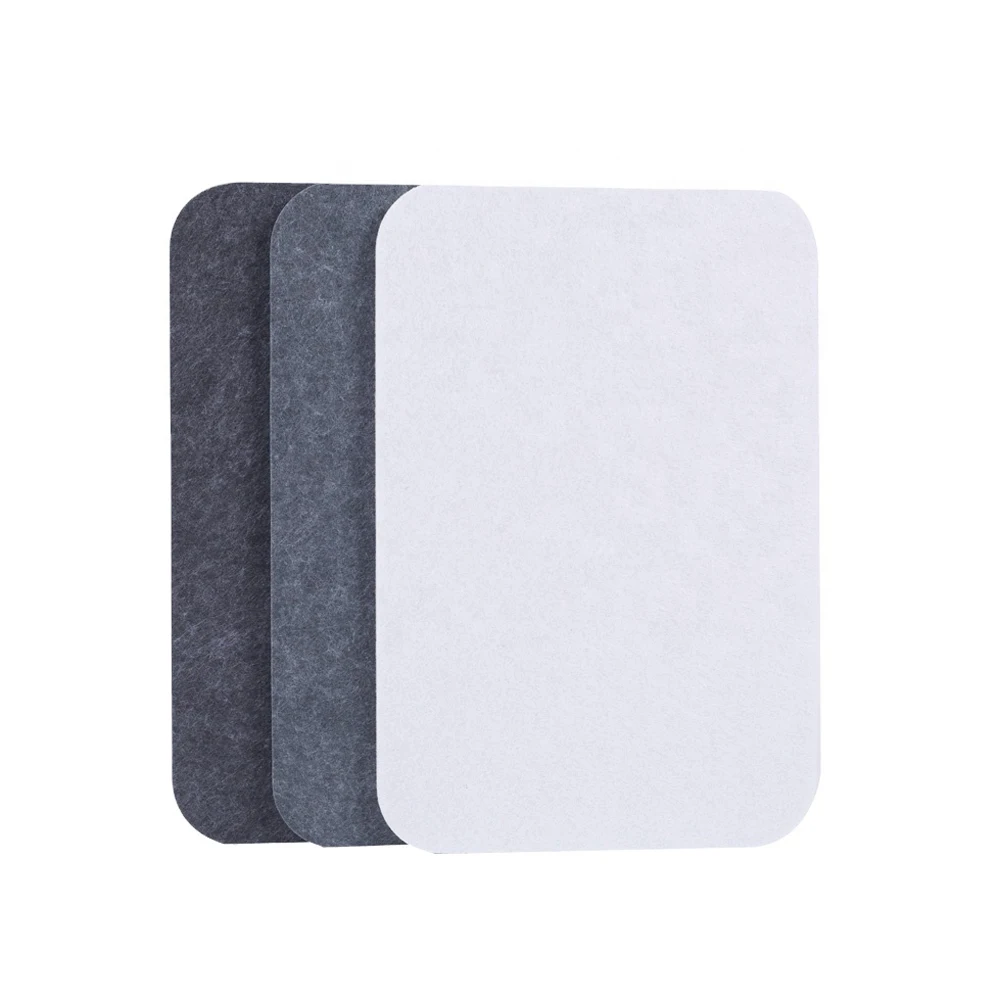 Chinese Manufacturers Durable Sound Proof Wall Self-Adhesive Flat Polyester Fiber Acoustic Panel