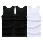 Cotton Cotton Factory Cheap Custom Logo Muscle Fit Plain Tank Tops Sleeveless Workout 100% Cotton Tank Top For Men
