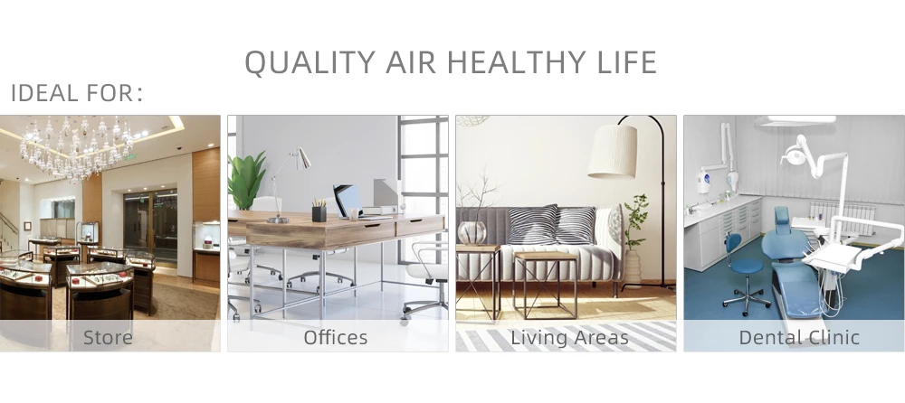 Air Purifier, Wall, AC100-120V, 365m³ - detail 22