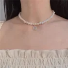 Pendant Pearl Moonstone Pendant Natural Water Baroque Pearl Hip Hop Pearl Necklace