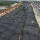 Plastic Geogrid Used For Roads And Landings 200/200kn Biaxial Pet 30/30kn 3.95mx100m