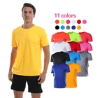 T-shirt Manufacturer Custom Print Logo Blank Tshirt Men Sportswear Slim Fit T-shirt