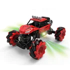 Large Scale RC Car 4WD Bigfoot Car Remote Control Model Stunt Drift Off-Road Vehicle Toy With Light