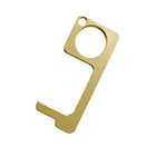 Key Keychain Door Opener 2020 Hot Sale Security Protection Metal Cleankey Door Handle Opener Keychain No Touch Key