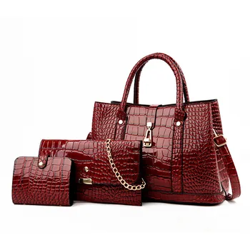 Wholesale Mini Card Purse borsa da donna Solid Color Latest Purses And Handbags Animal Print Hand bag Sets Handbags