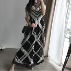 Ladies 21 New Ladies Heavy Work Lace Long Dress