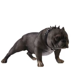 Dogs 2020 Wholesale Garden Decoration Resin Realistic American Bully Pet Dogs