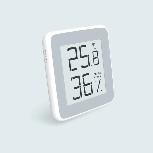 Multiple use Household Smart E-ink Screen Bluetooth temperature & humidity monitor Thermo-hygrometer in stock for quick delivery