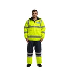 Workwear Factory Supply Customized Logo Hi Vis 2 Piece Cotton Drill Australian Mining Workwear