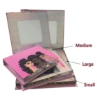 Trend Private Label Eyelash 5D 9D 8mm16mm Natural Long Faux Mink Eyelashes Eyelash Custom Logo Packaging Fashion Trend