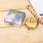 Metal Compass Compass Metal Compass Oempromo Wholesale 50mm Outdoor Metal Brass Pocket Compass