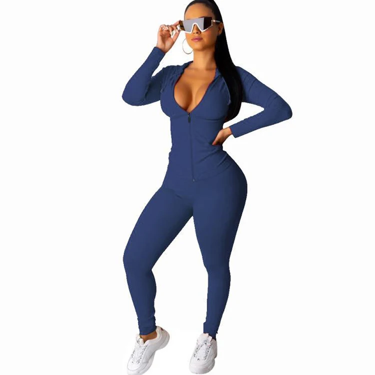 Two Piece Clothing Hoodie Tracksuit 
