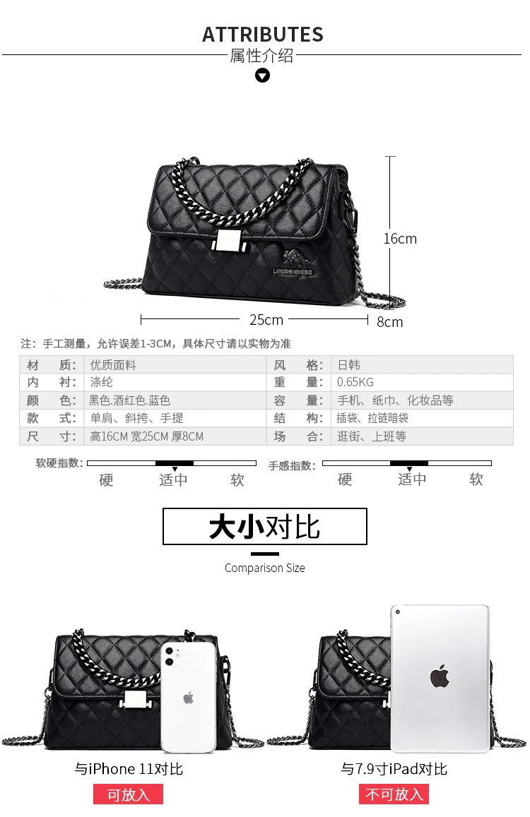 Luxury Designer Bags Handbags For Women High Quality Men Luxury Famous Brand Ladies Bags Crossbody Shoulder Chain Bag