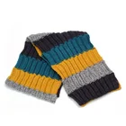 Scarf Outdoor Fashion Boys Wide Strip Knit Scarf Autumn And Winter Acrylic Scarf For Outdoor