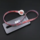 1 Gift 3 In 1 Phone Charger Cable Multi Keychain Nylon 3-1 Charging Cable Lanyard For Corporate Promotional Gift