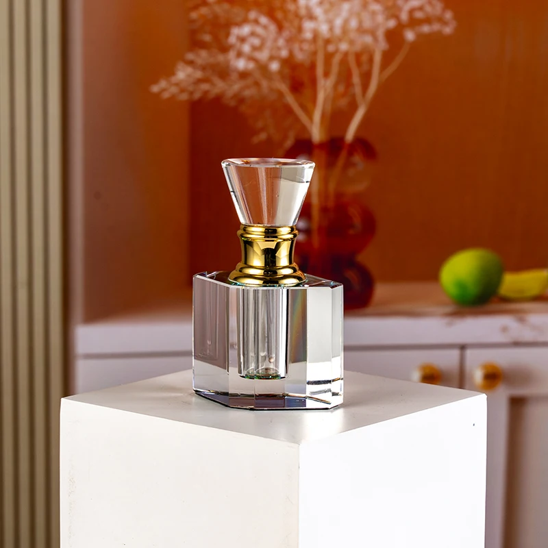 product cheap wholesale 3ml classic glass empty bottle can be customized fashionable small crystal perfume bottle-9