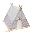 Tent Breathable Fabric Material Chidren Play Tent With Customized Printing For Travel