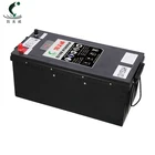 Battery Deep Cycle 100Ah 200ah 300ah 400ah Lithium Iron Phosphate Rechargeable 12V 120Ah Lithium Battery