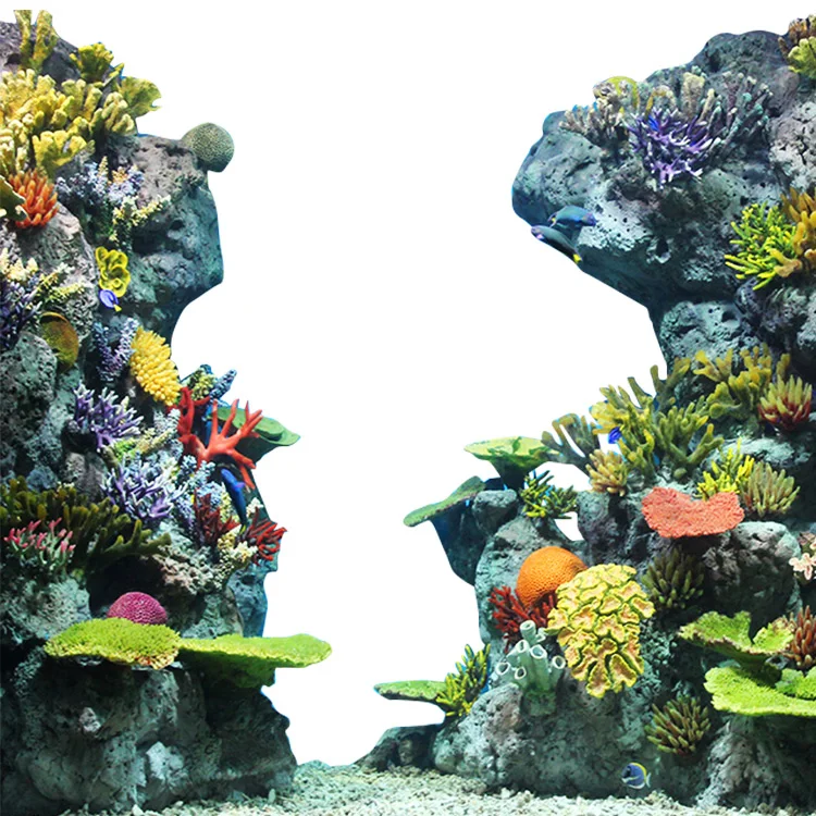 Pg Geen Kleurverandering Zachte Landschapsarchitectuur Oceanarium Ornamenten Reef Insert Acryl Aquaria & Accessoires Plastic - Buy Aquarium Coral Decoratie,Koraalrif Insert Product on Alibaba.com