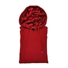 Hoodie Satin Satin Wholesale 100% Cotton Men Hoodie Satin Lined Custom Long Sleeve Hoodie With Satin Lining