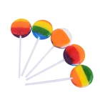 Candy Lollipop Manufacturer Direct Sale 8G Round Flat Lollipop For Daily Candies Wtih Competitive Price