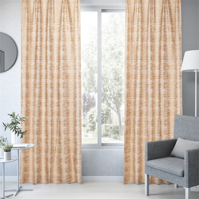 luxury modern fashion curtain design window for living room Decorative Curtains
