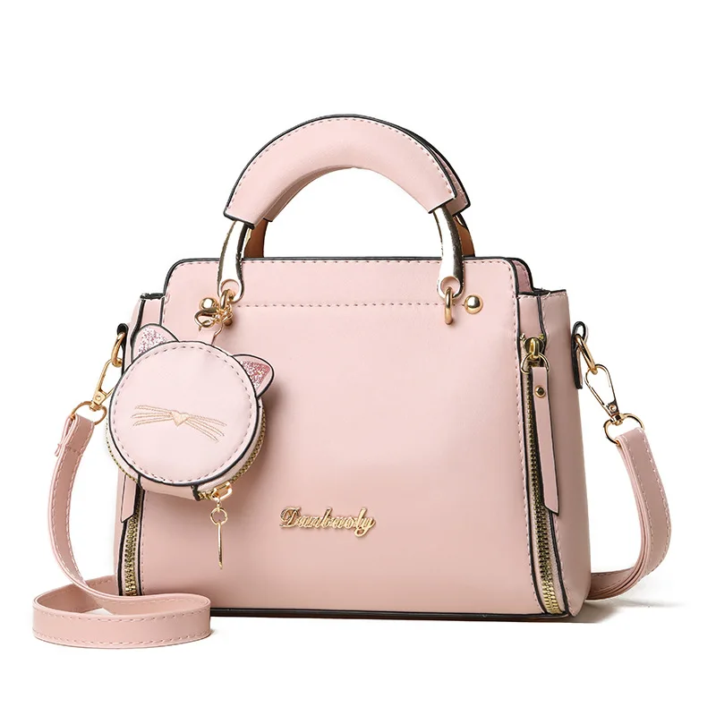 2023 New Cute And Versatile Ladies Solid Color Shoulder Bag Women's Fashion Simple Handbag Messenger Bag