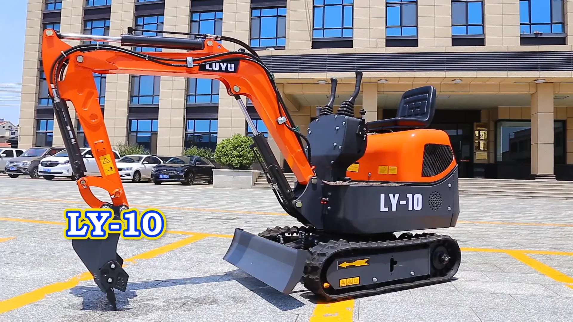 1 Ton Small Digger Excavator Hydraulic Crawler Mini Excavator 1000kg