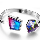 Fashion Watch SAGA 2021 Newest Fashion Design Blue Diamond Watch Wrist Bracelet For Young Woman