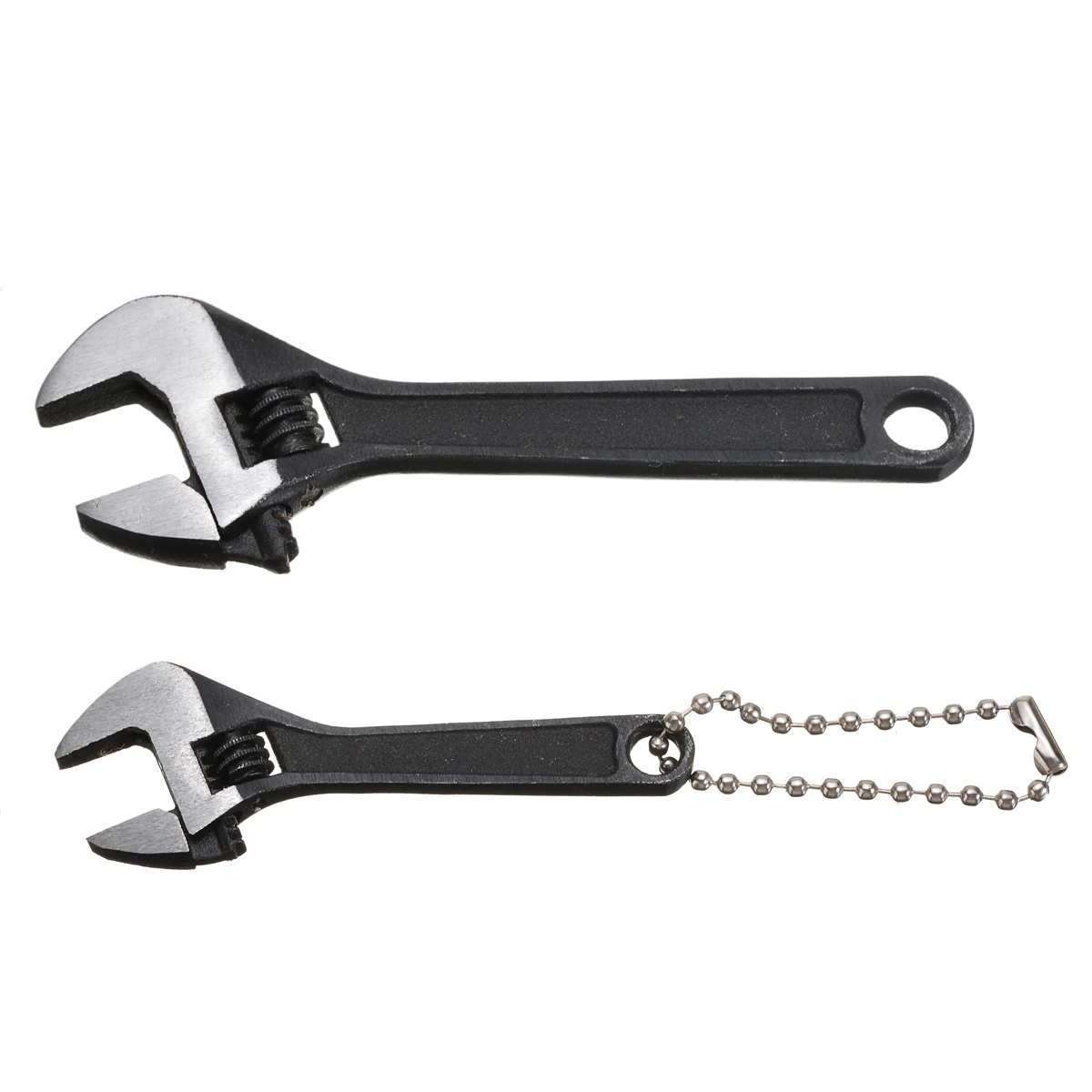 2.5" Mini Small Adjustable Wrench Open Spanner Alloy Repair E6B4 Steel Y6J0