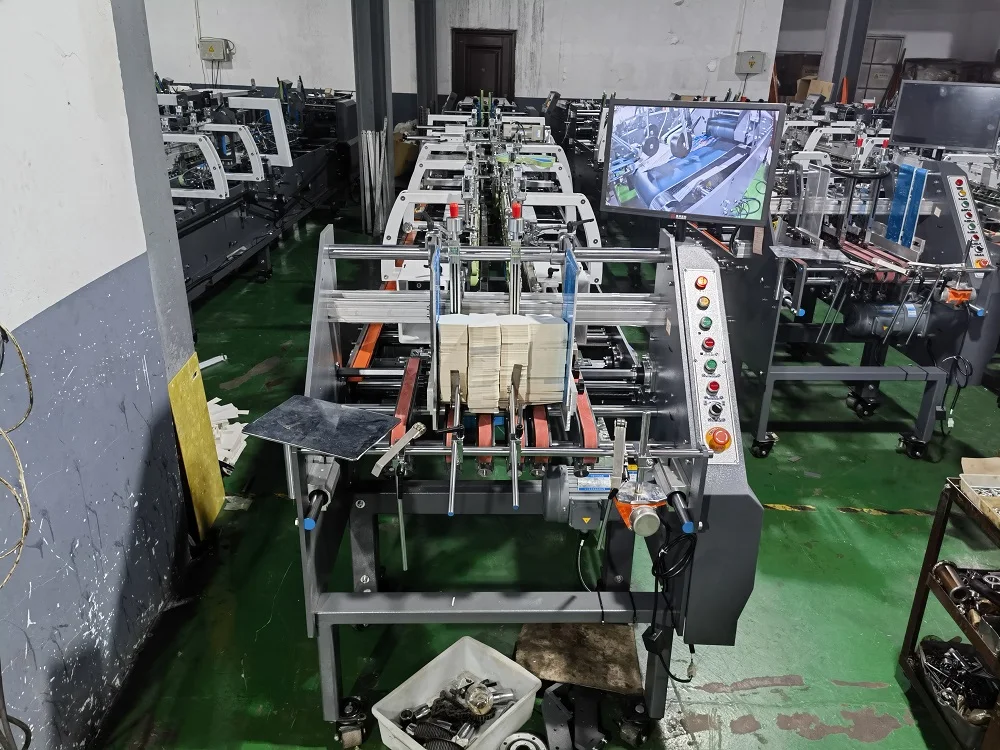 product zh 800xag modular multifunction automatic straight line crash lock bottom box folder gluer machine-16