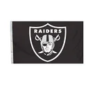 Nfl 90*150cm Double Sew 110g Polyester Customize NFL Oakland Raiders 3x5Ft Single Sided Banner Flag With Grommets