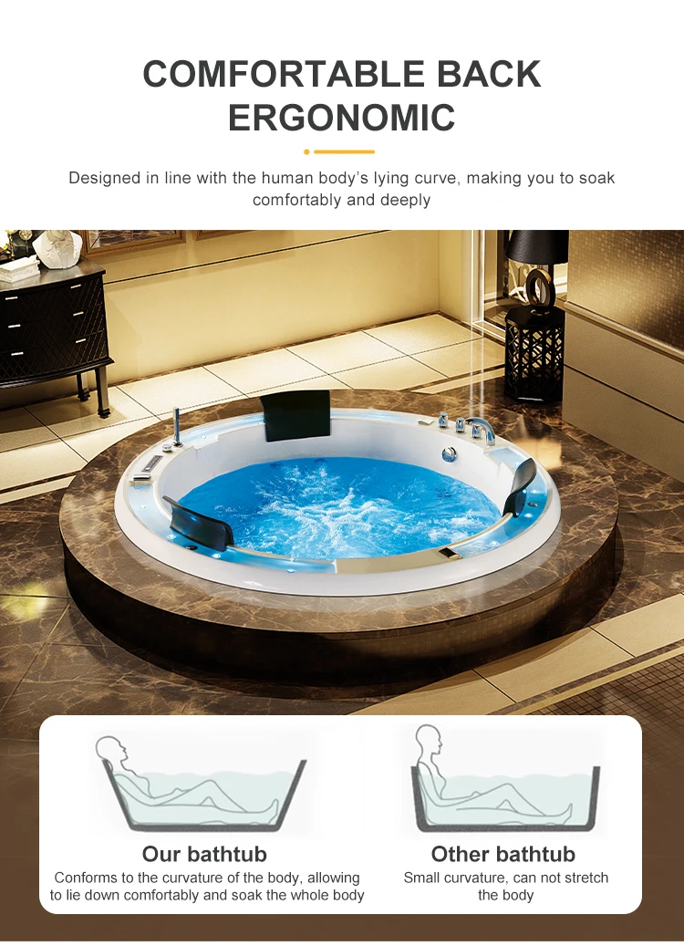 Hot Tub Jacuzzis Outdoor Spa Person Cheap Price Garden Gazebo Luxury