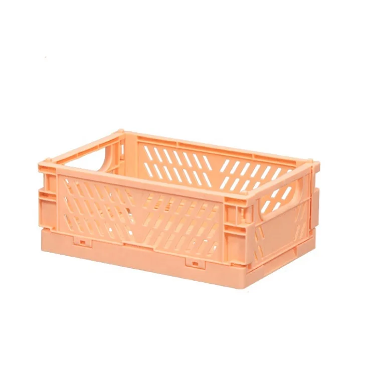 Factory Direct Sale Large Plastic Foldable Snack Sundries Storage Box