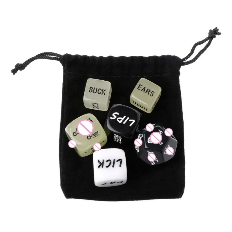 6PCS/Set Sex Position Love Dice Game Toy For Sex Party Lovers Couple O6I0 X5S6 