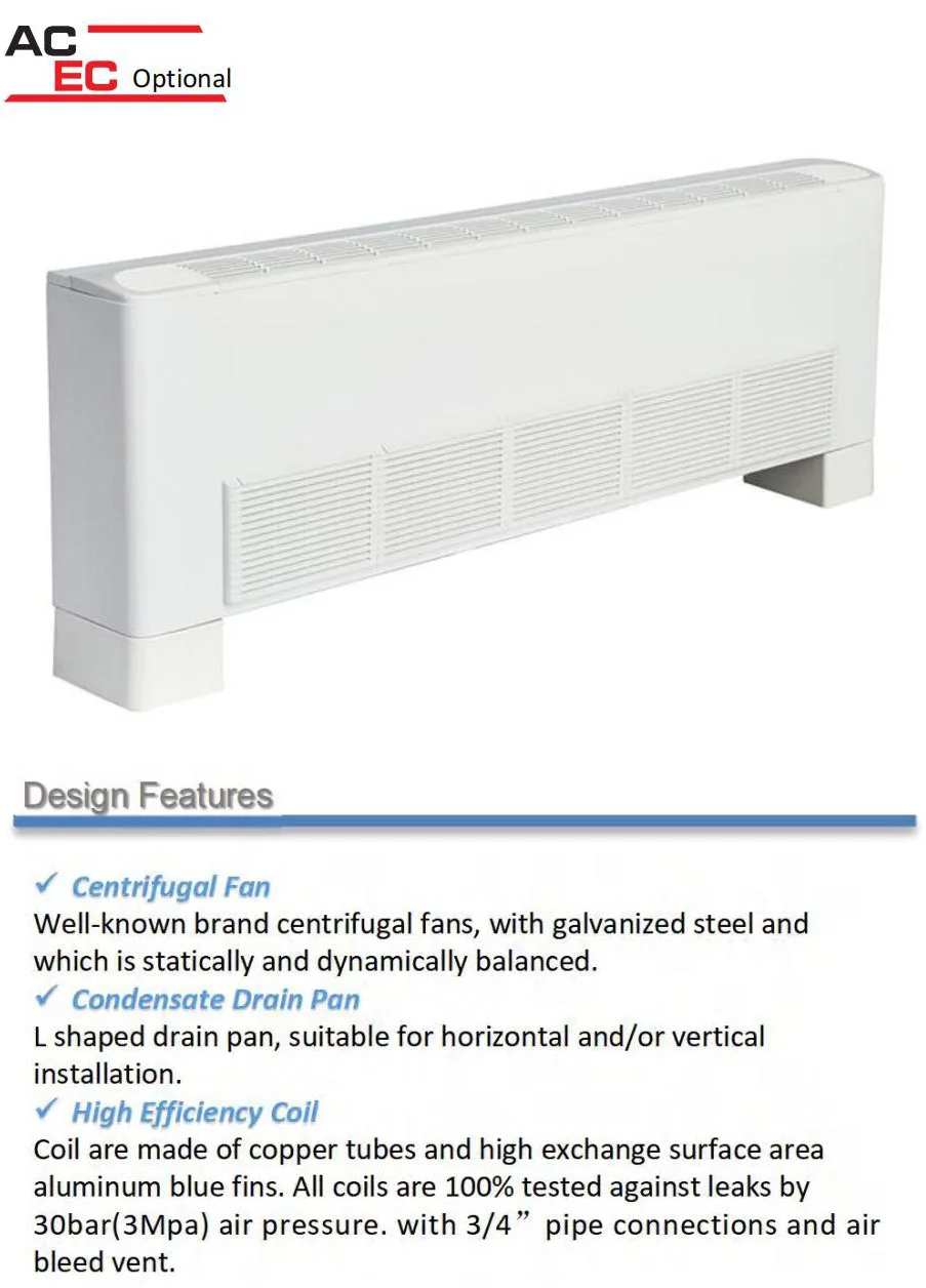 Fan Coil Unit, 600, CFM, Inverter, 2-Pipe - detail 2